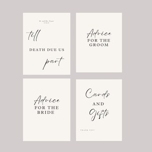 EDITABLE, Menú de boda, Paquete de boda, Sus votos, Sus votos, Tarjetas y regalos, Decoración de mesa, Amor, Pareja, Editar, Consejos, Digital, Plantilla