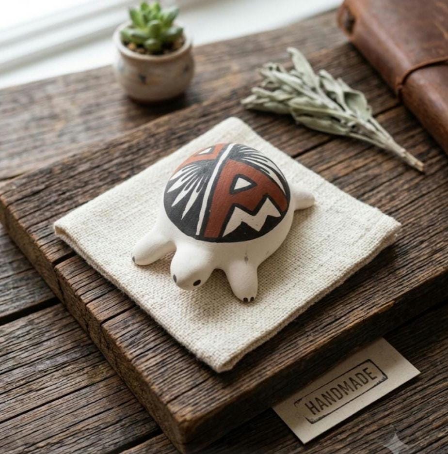 Acoma Pottery Concho - Etsy