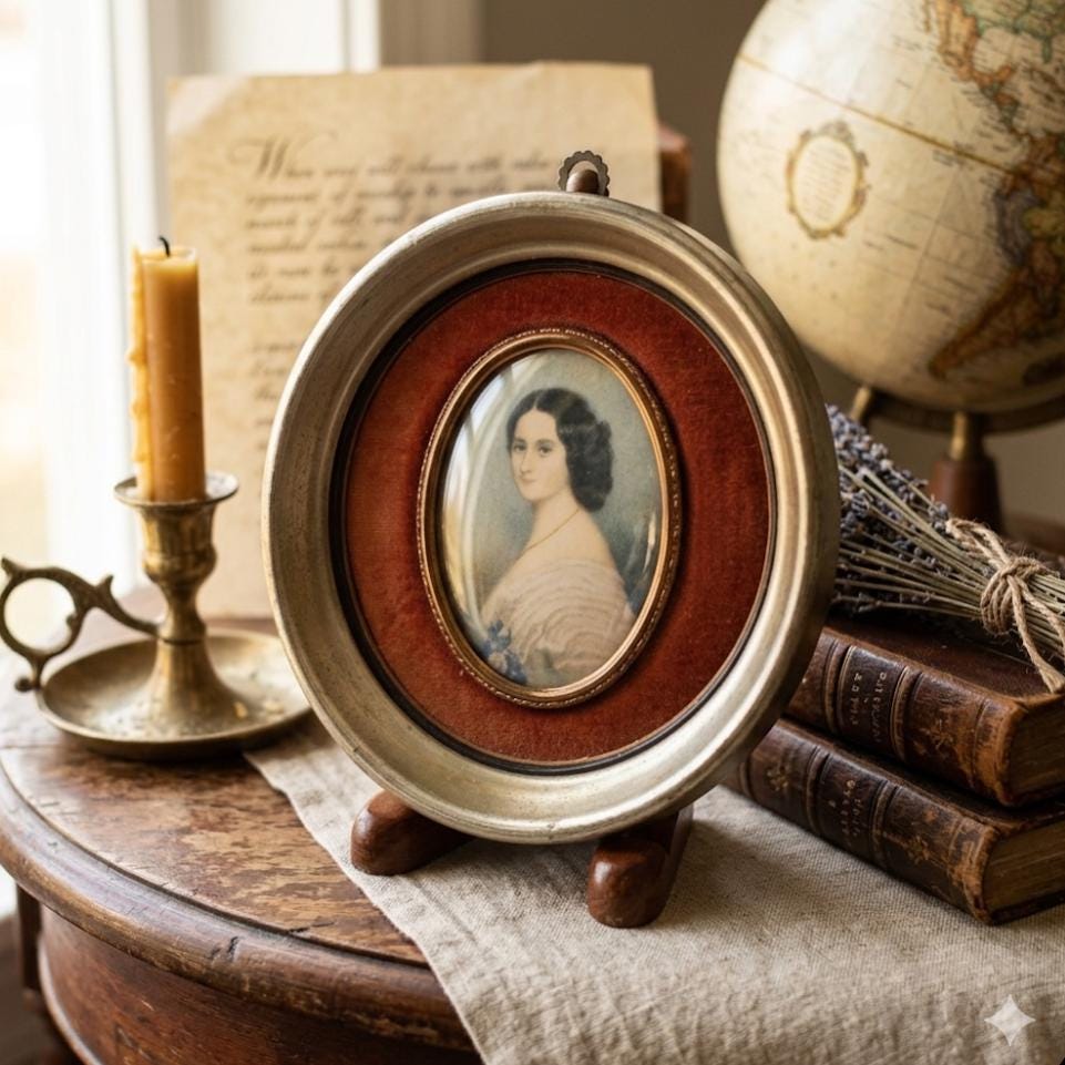 Antique Round Bubble Picture Frames - Etsy
