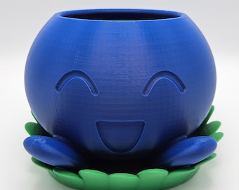 Oddish Planter 3D-Printed