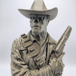 The Ghoul Fallout Bust 3D-Printed