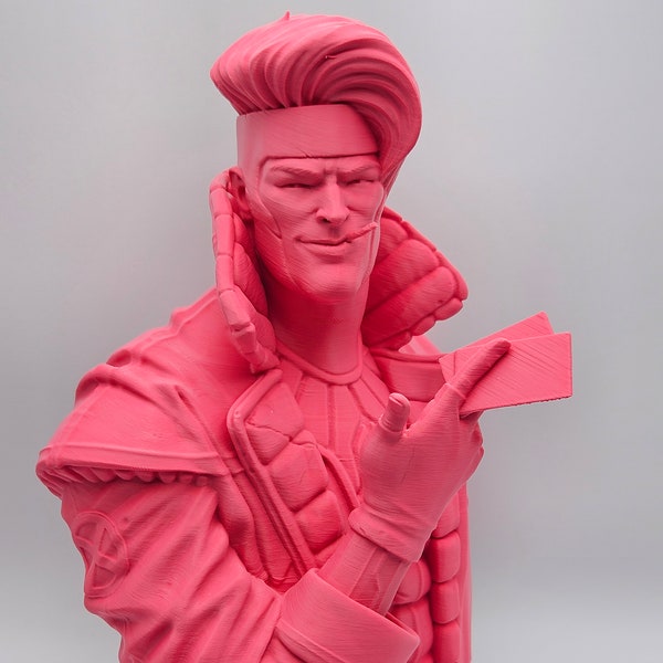 Gambit buste imprimé en 3D