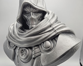 New Dr. Doom Bust 3D-Printed