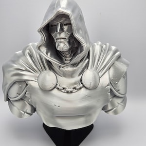 Dr. Doom Bust 3D-Printed