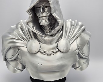 Dr. Doom Bust 3D-Printed