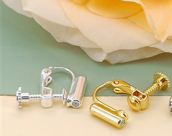Clip On Converter Kit-Versatile Tool for Converting Pierced Earrings to Clip-Ons, Including Hypoallergenic Ear Clips