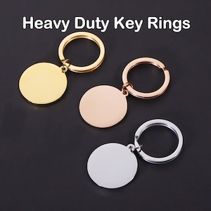 keychain blank stamping discs-Stainless steel Mirror polishing Circle Disc keychain for Necklace Bracelet Pet ID Name Tags DIY Handicrafts