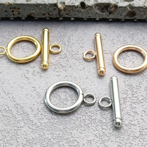 316L Stainless Steel Toggle Buckle Set|OT Buckle|Large Toggle Clasp| making bracelet, jewelry craft