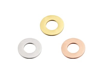 20mm 1.5mm Thick Round Stamping Blank Charms|304 Stainless Steel  Mirror polished Blank Stamping Tag Pendants for Jewelry Making