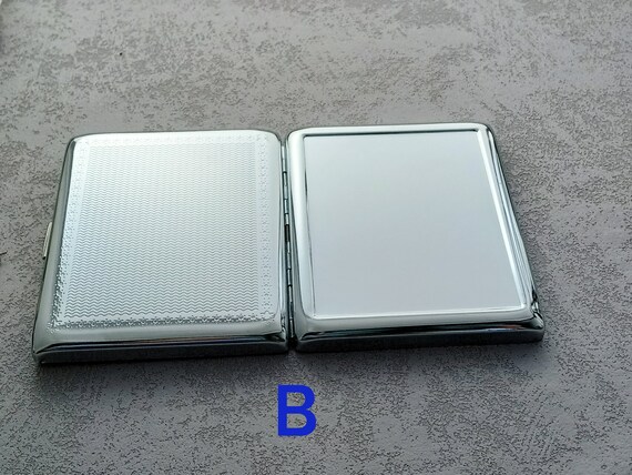 Engravable Stainless Steel Cigarette Case | Business Card Holder