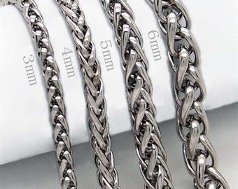 316L Stainless Steel Keel chain|18K vacuum plating Keel chain Necklace|Chain For Pendant|Chain for Jewelry Making