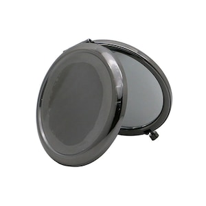 Personalized Mirrors,70mm Round Blank Pocket Mirror,Blank Compact Mirrors - double side pocket mirror bezels tray,Engravable Pocket Mirrors