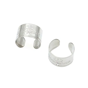 10/50pcs Clip-on Earring Findings,Earring Converter,Stainless Steel Ear Cuff Ear Clip Non-Piercing Clip On Earrings for Men and Women