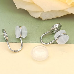 Clip On Converter Kit-Versatile Tool for Converting Pierced Earrings to Clip-Ons, Including Hypoallergenic Ear Clips image 8