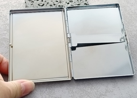Engravable Stainless Steel Cigarette Case | Business Card Holder