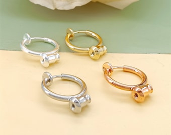 Invisible Earring Converter -Change Pierced Earrings to Clip Ons without Damaging Jewelry, Easy and Effortless