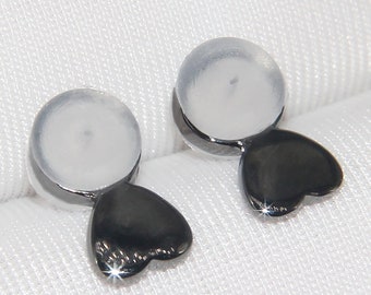 Sterling Silver Earring Backs | Stoppers, Ear Nuts