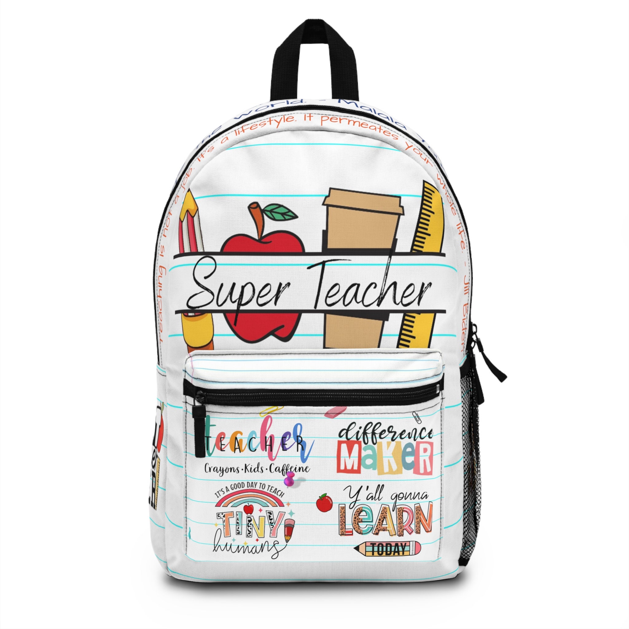 Discover Lined Super Teacher Backpack