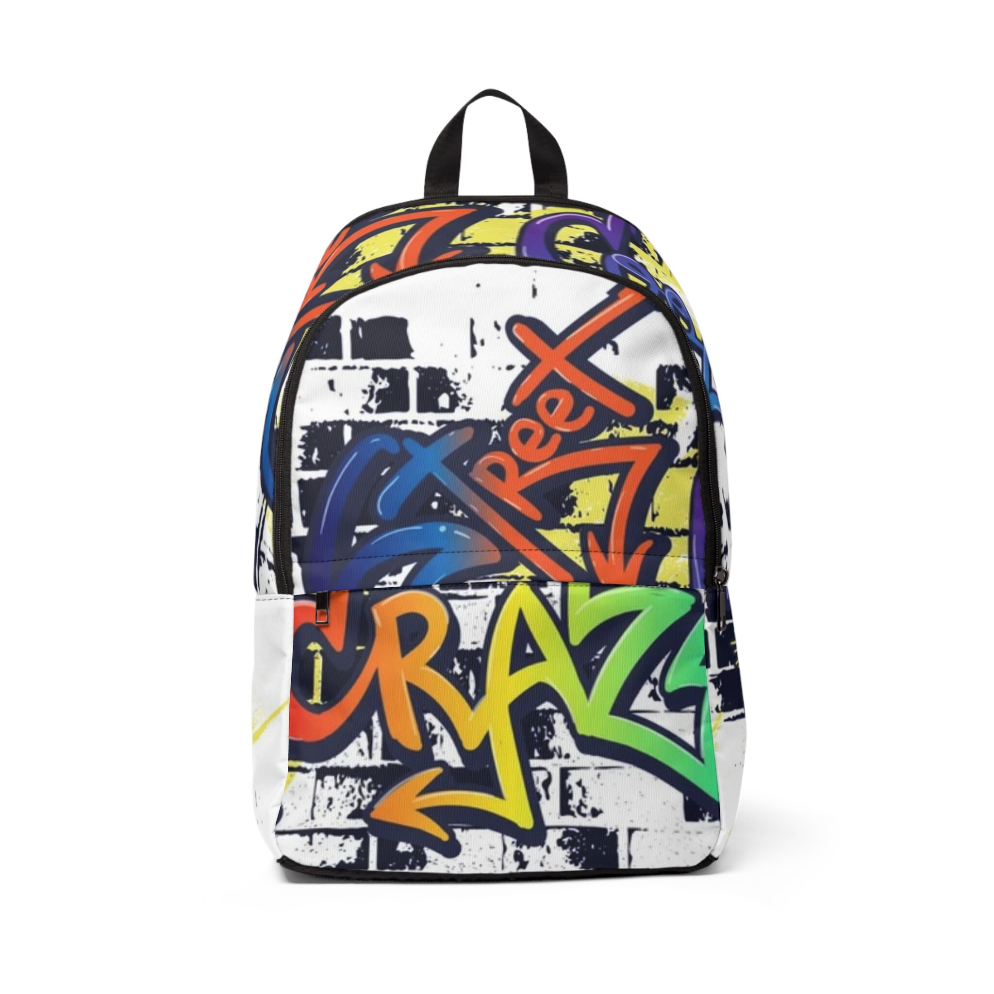  ZREXUO Funny Graffiti Art Backpack, Laptop Backpack with  Multiple Pockets for Adult : Electronics