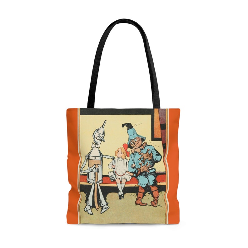 Dorothy, the Scarecrow, and the Tin Woodman Illustration by John R ...