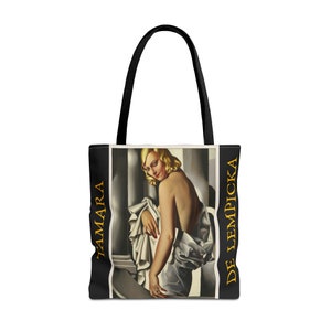 Tamara de Lempicka - Portrait of Marjorie Ferry (1932) Tote Bag