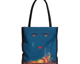 Celestial Eyes - The Great Gatsby cover illustration by Francis Cugat (1925) Tote Bag
