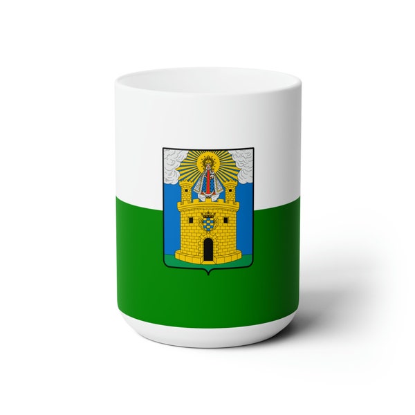 Flag of the City of Medellin Ceramic Mug 15oz