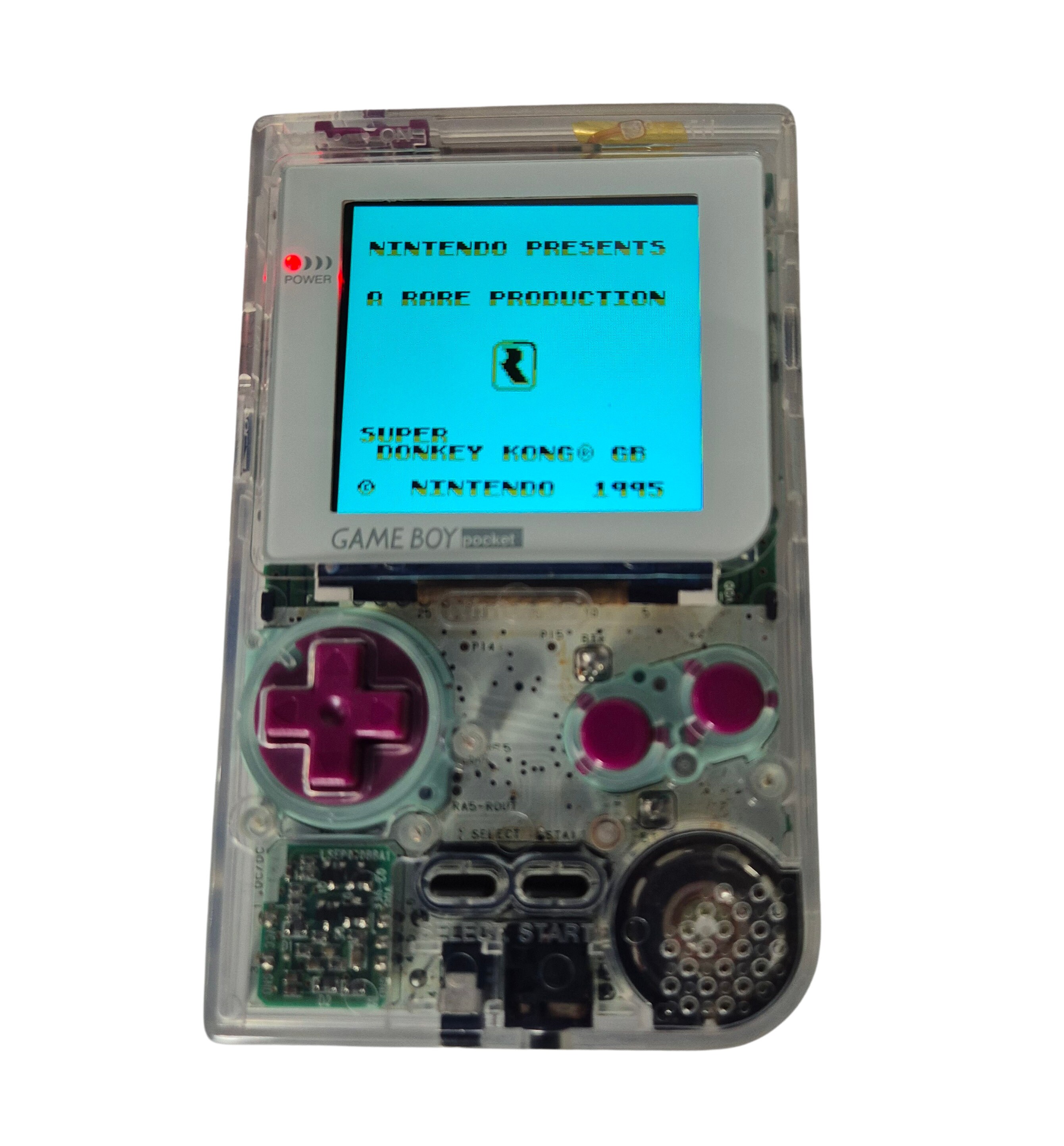 Original Nintendo Gameboy Pocket | IPS LCD Screen | 2.6 Inch