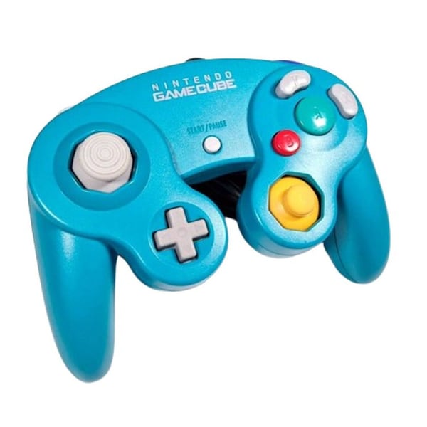 Refurbished | Original Nintendo Gamecube Controller Türkis/Grün | Japan Import | Special Edition