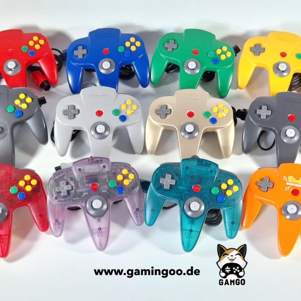 Refurbished | N64 Controller | Authentic N64 Controller | Original Nintendo 64 Controller | Original N64 Controller