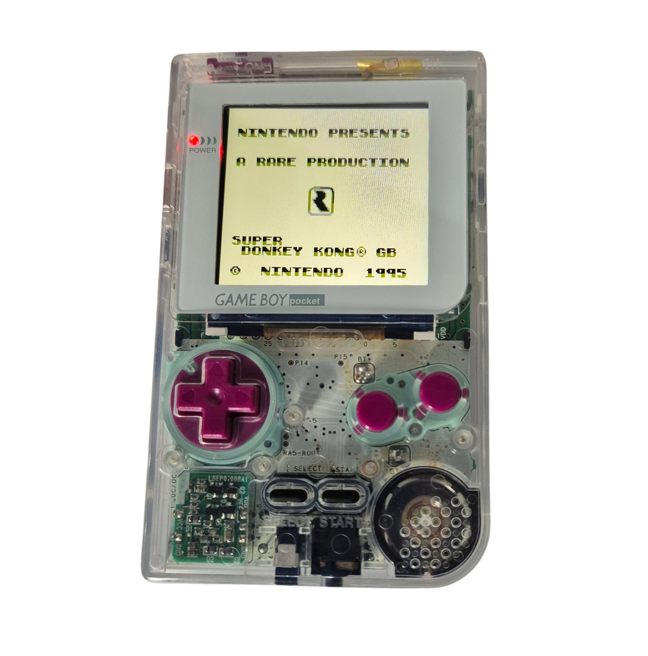 Original Nintendo Gameboy Pocket | IPS LCD Screen | 2.6 Inch