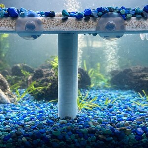 Aquarium Cliff 3D Printed PETG Stackable Rock Platform Fish Tank Decor ...