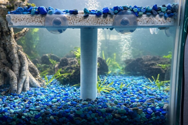 Aquarium Cliff 3D Printed PETG Stackable Rock Platform Fish Tank Decor ...