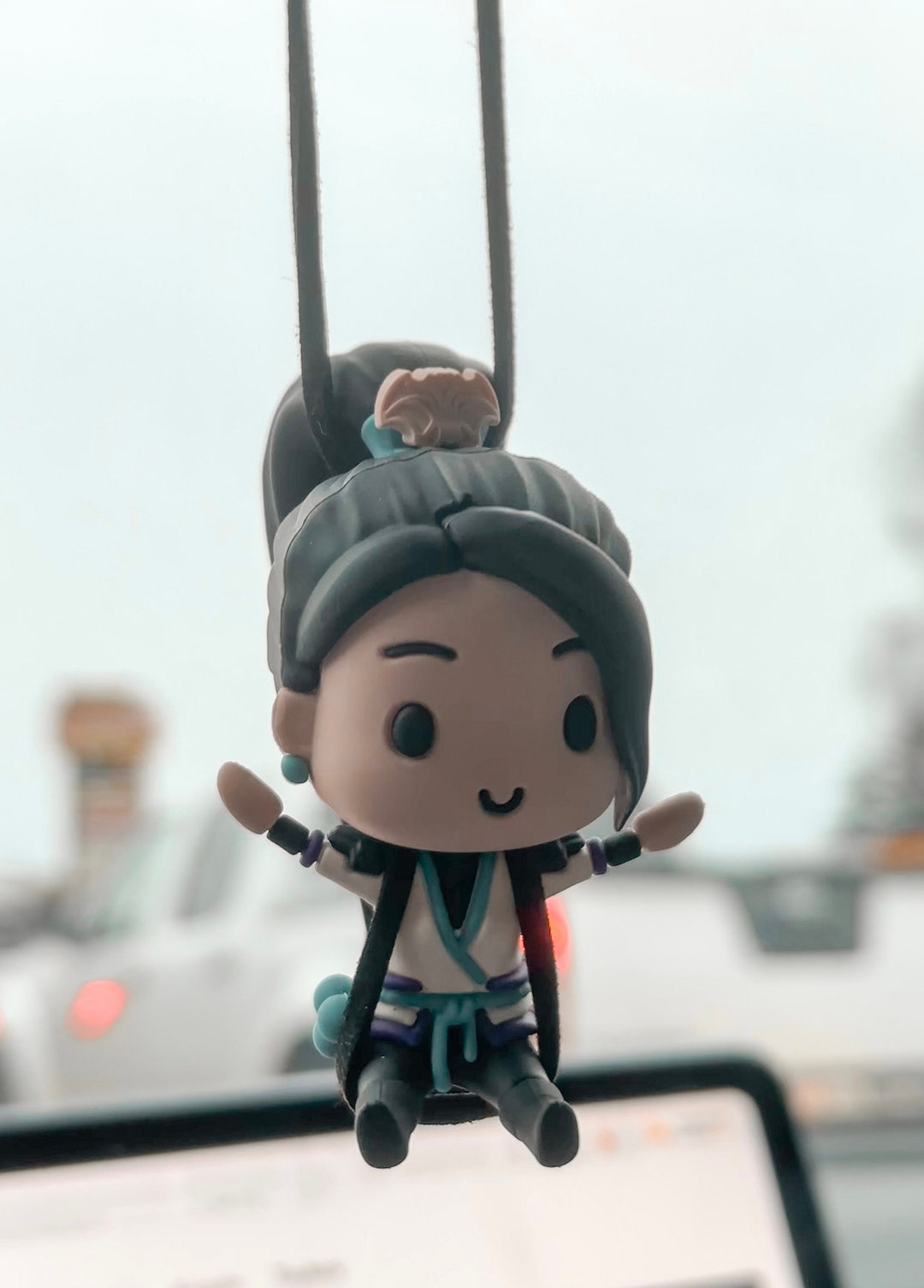 Valorant Swinging Sage | Car Accessory, Mic Charm