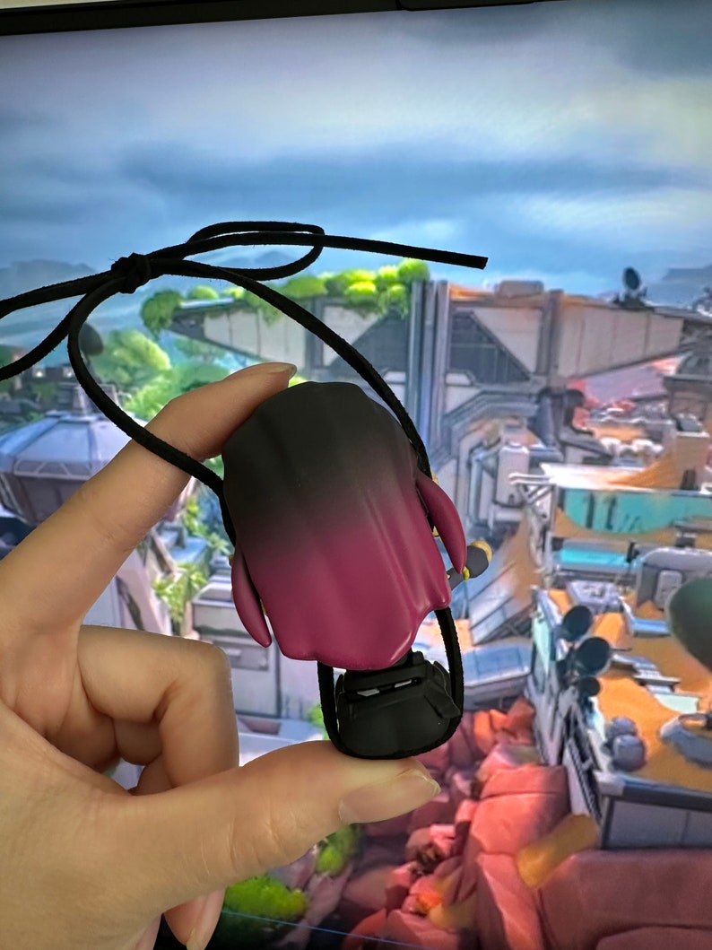 Valorant Swinging Reyna Car Accessory, Mic Charm Etsy