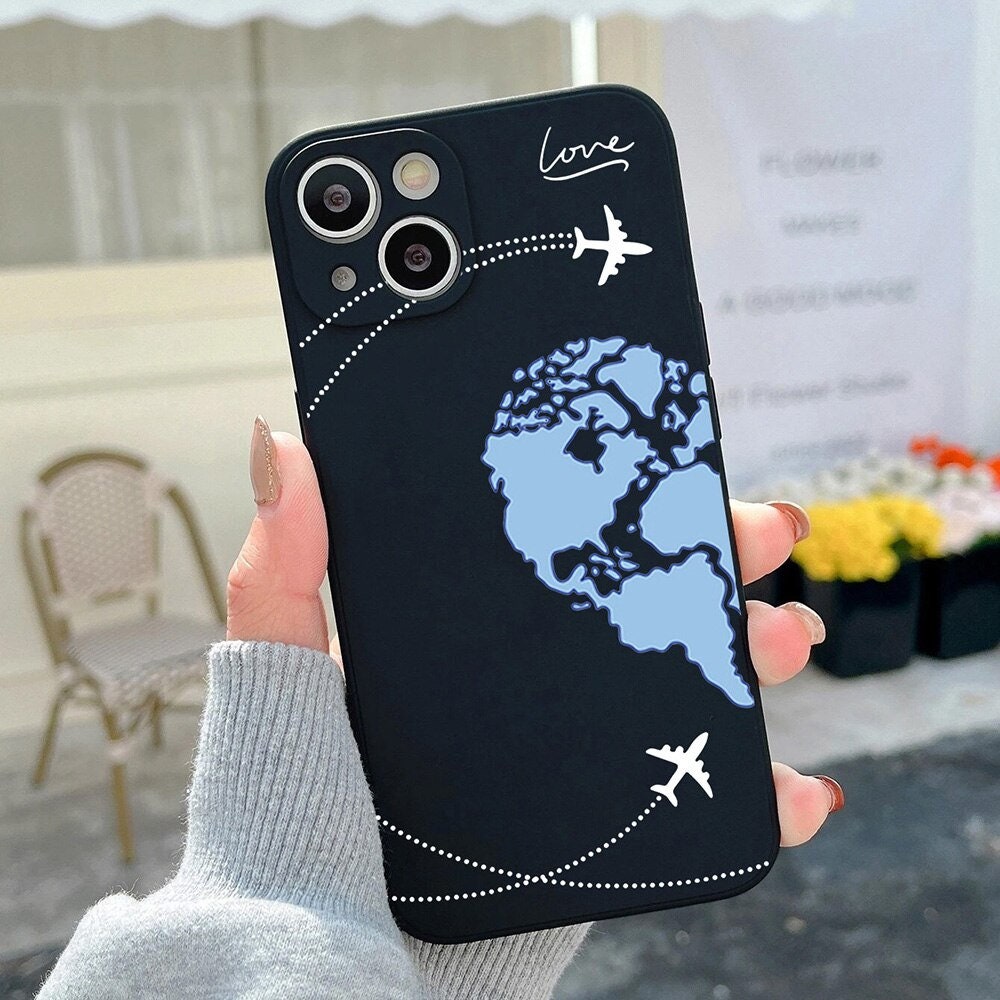 Zz4316 Y003 (white Y With Hearts And Red, Green And Yellow Graphic)  Cellphone Case For Iphone 14 13 12 11 Xs Max Xr X 7plus, Good Quality And  Durable Case For Men