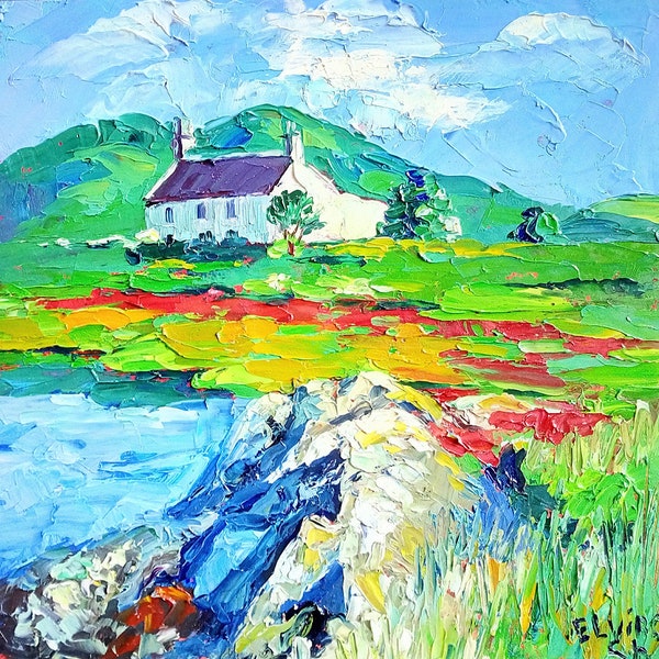 Ireland Painting Etsy