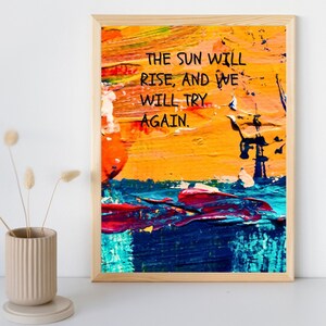 Motivational Wall Art Printables Digital Download Positive - Etsy