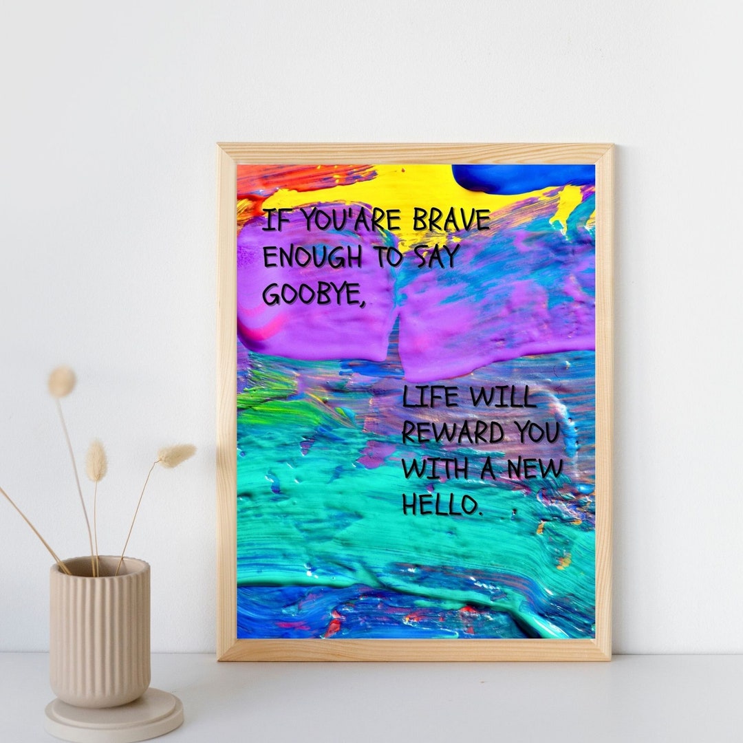 Motivational Wall Art Printables Digital Download Positive - Etsy