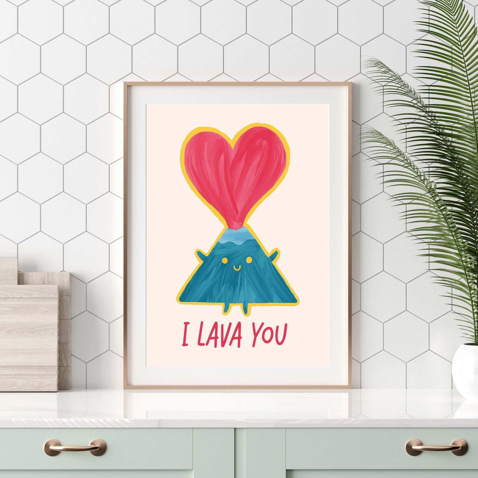 Motivational Wall Decor, I Love You Poster, Printable Wall Art, Pastel ...