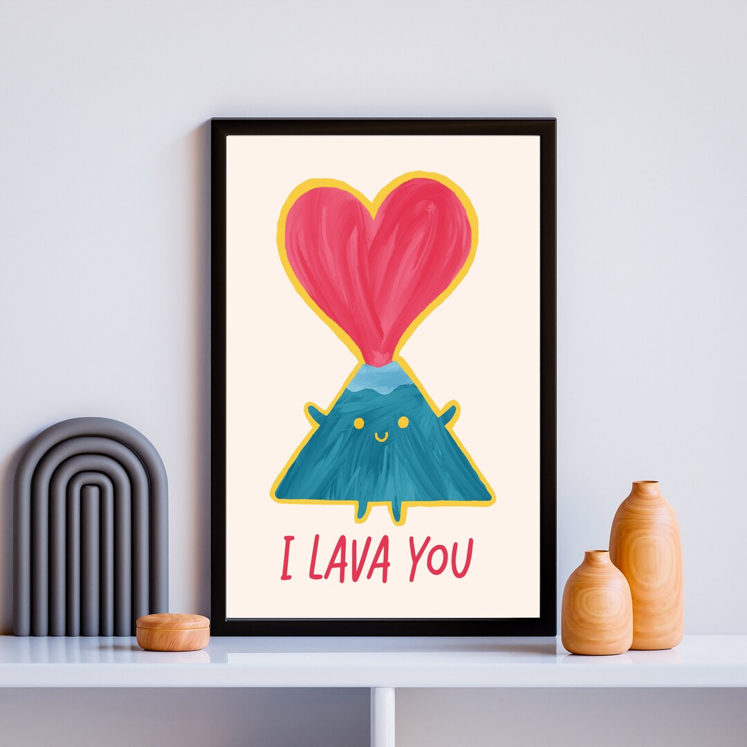 Motivational Wall Decor, I Love You Poster, Printable Wall Art, Pastel ...