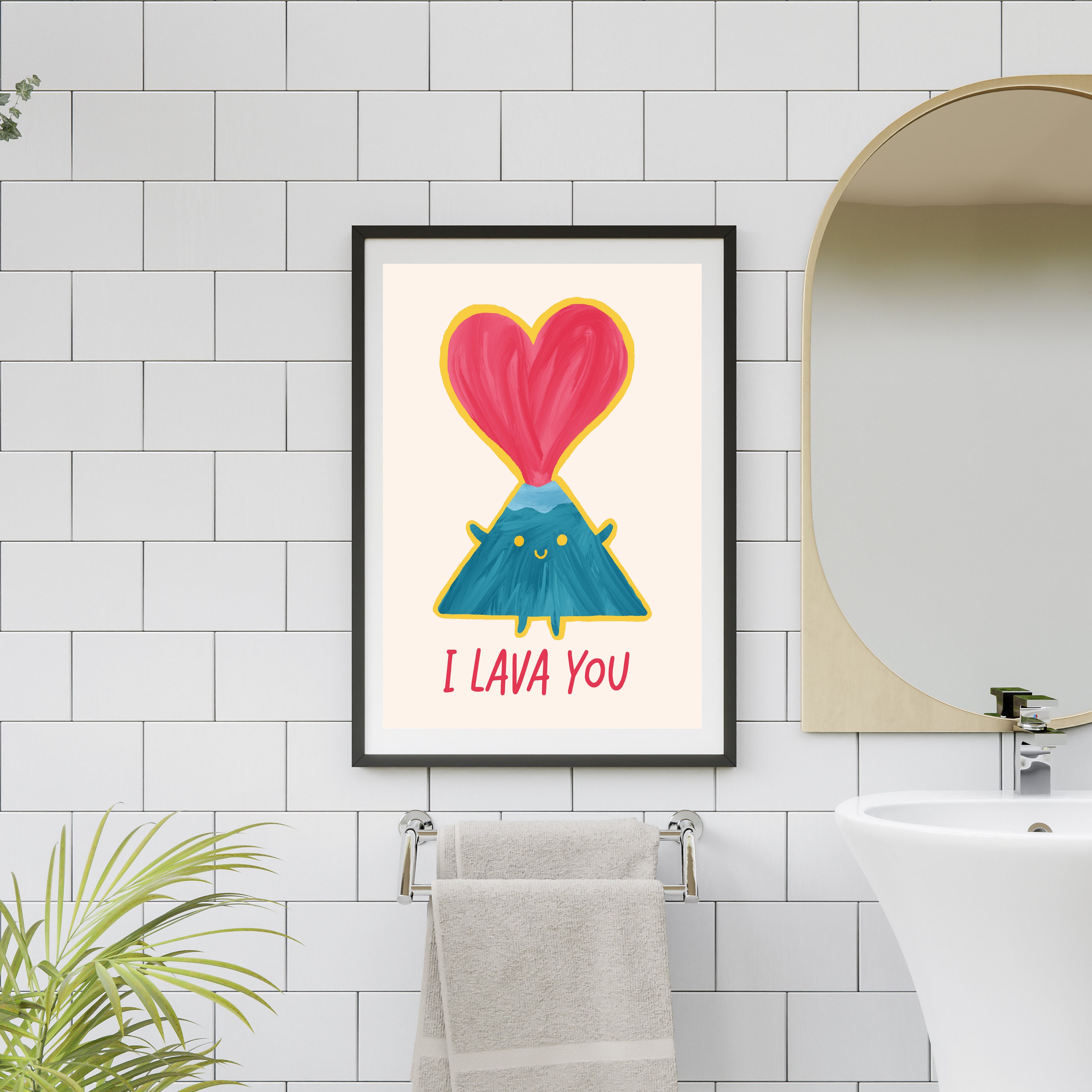 Motivational Wall Decor, I Love You Poster, Printable Wall Art, Pastel ...