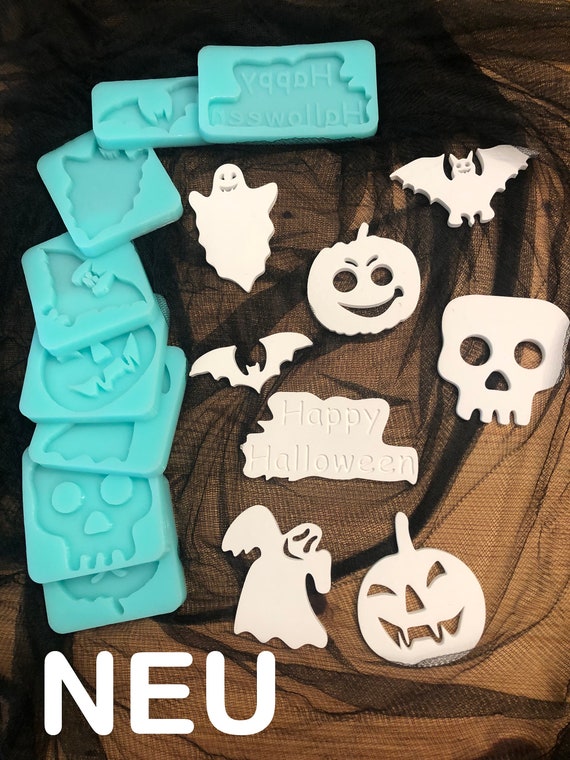 Skeadex Silikonformen Halloween - 2er Set Hexenhut & Stiefel Für Gips & Kerzen
