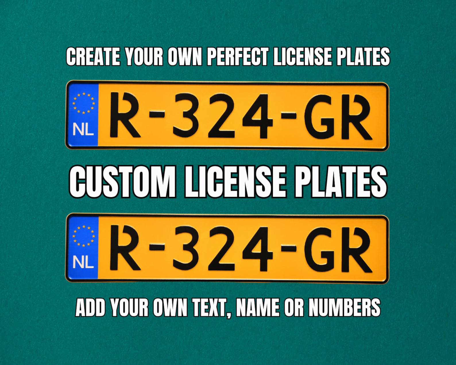 Set de plaques d