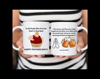 Fathers Day Mug/T-Shirt Download File - DAD BOD