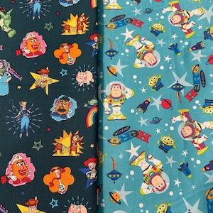 Toy Story cotton fabric