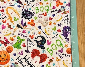 Halloween cotton fabric