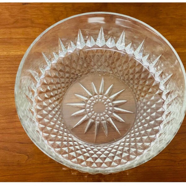 Crystal Trifle Bowl Etsy