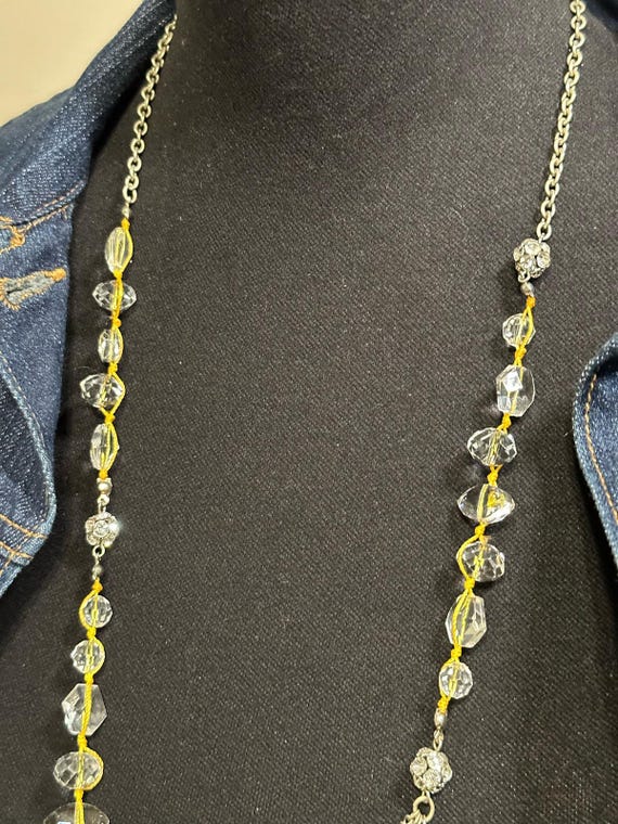 Classic Loft Multi Strand Multi Length Beaded Nec… - image 6