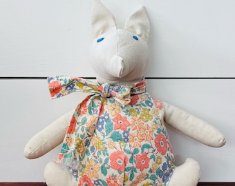 Handmade Bunny Cloth Rag Doll